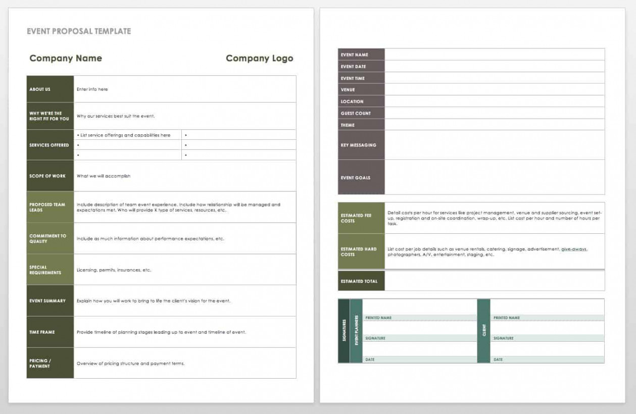 Free Event Planning Templates  Smartsheet