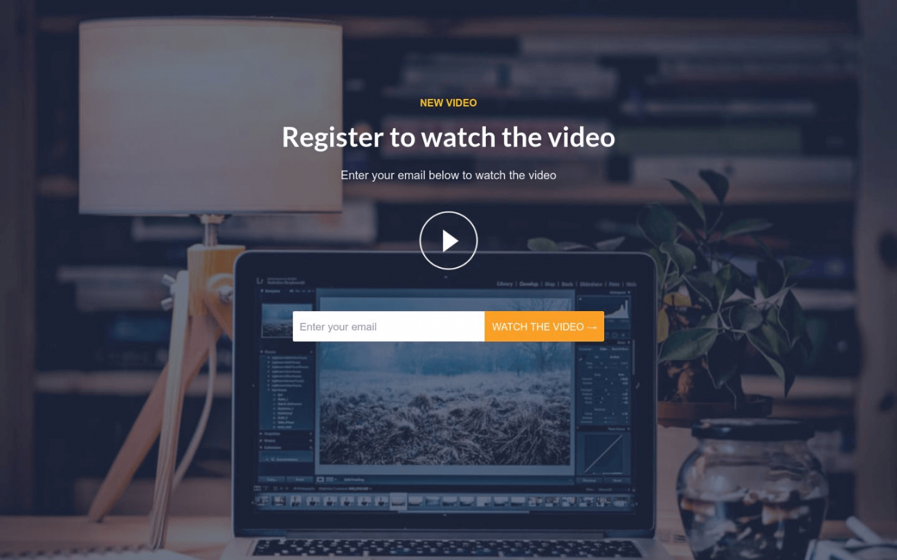 Free Gated Video Landing Page Template  ConvertFlow