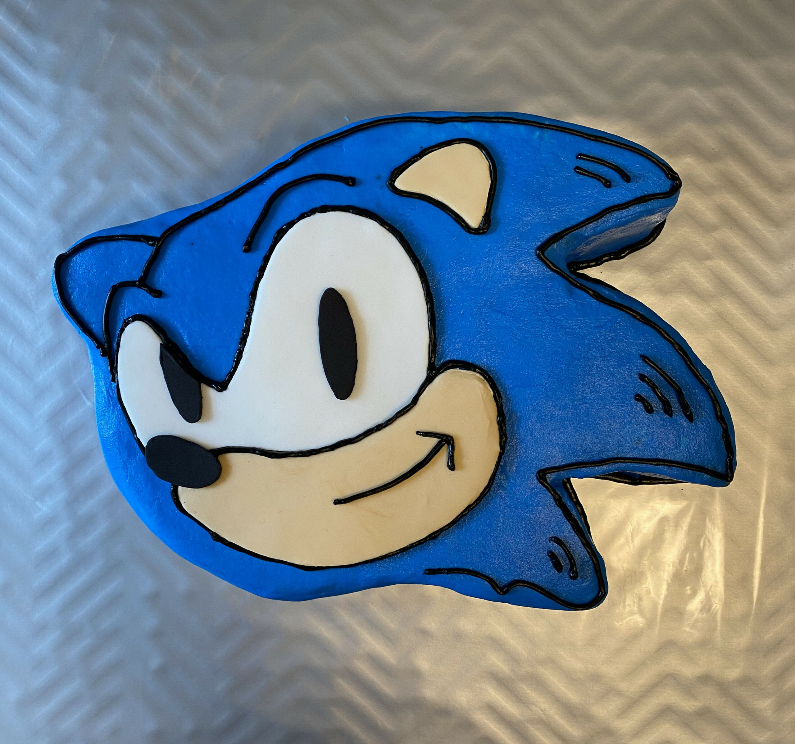 Sonic the Hedgehog Cake Template for Kids Birthday - Etsy