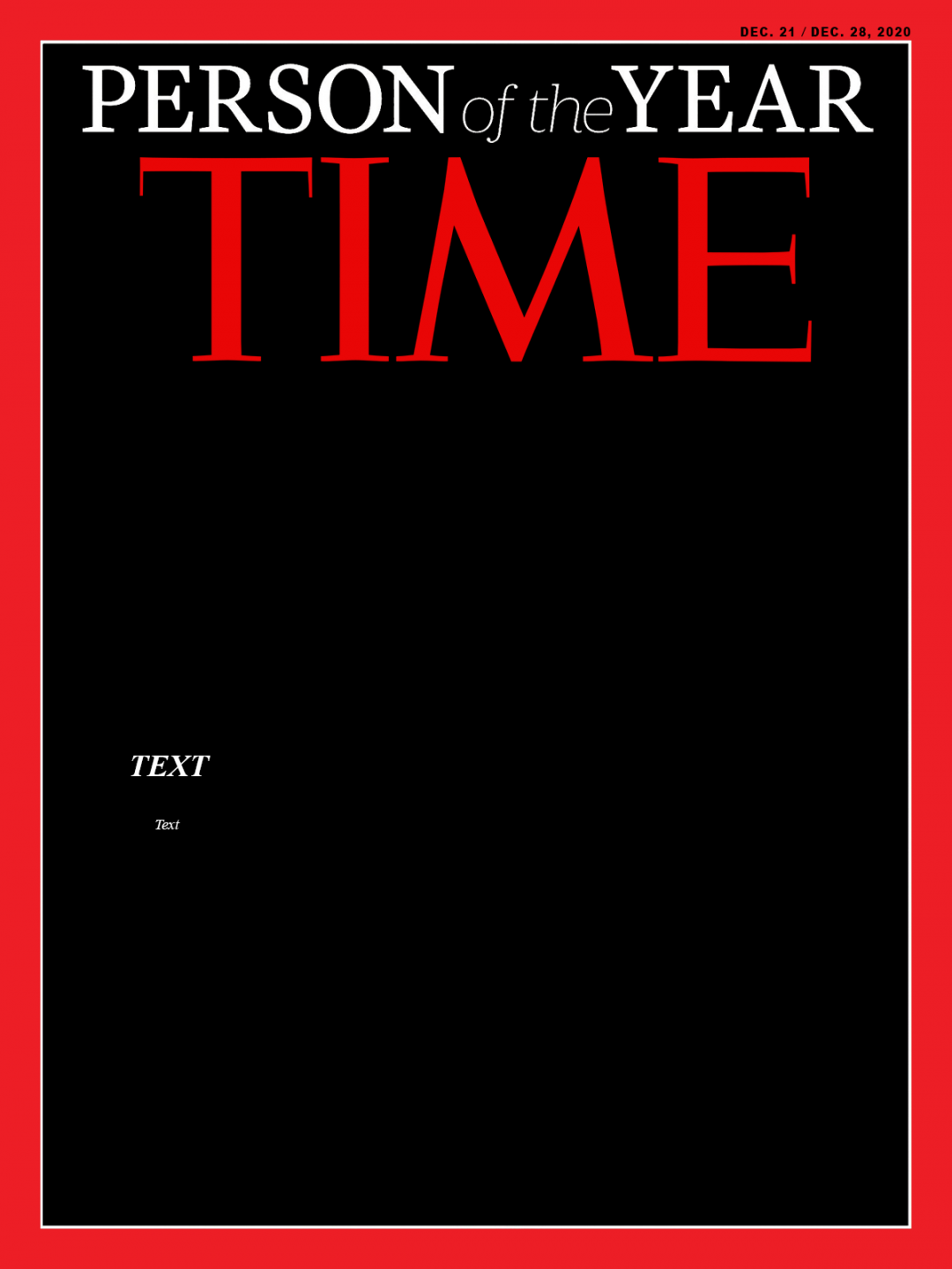 TIME Person of the Year Magazine Template by alisoninaisle on