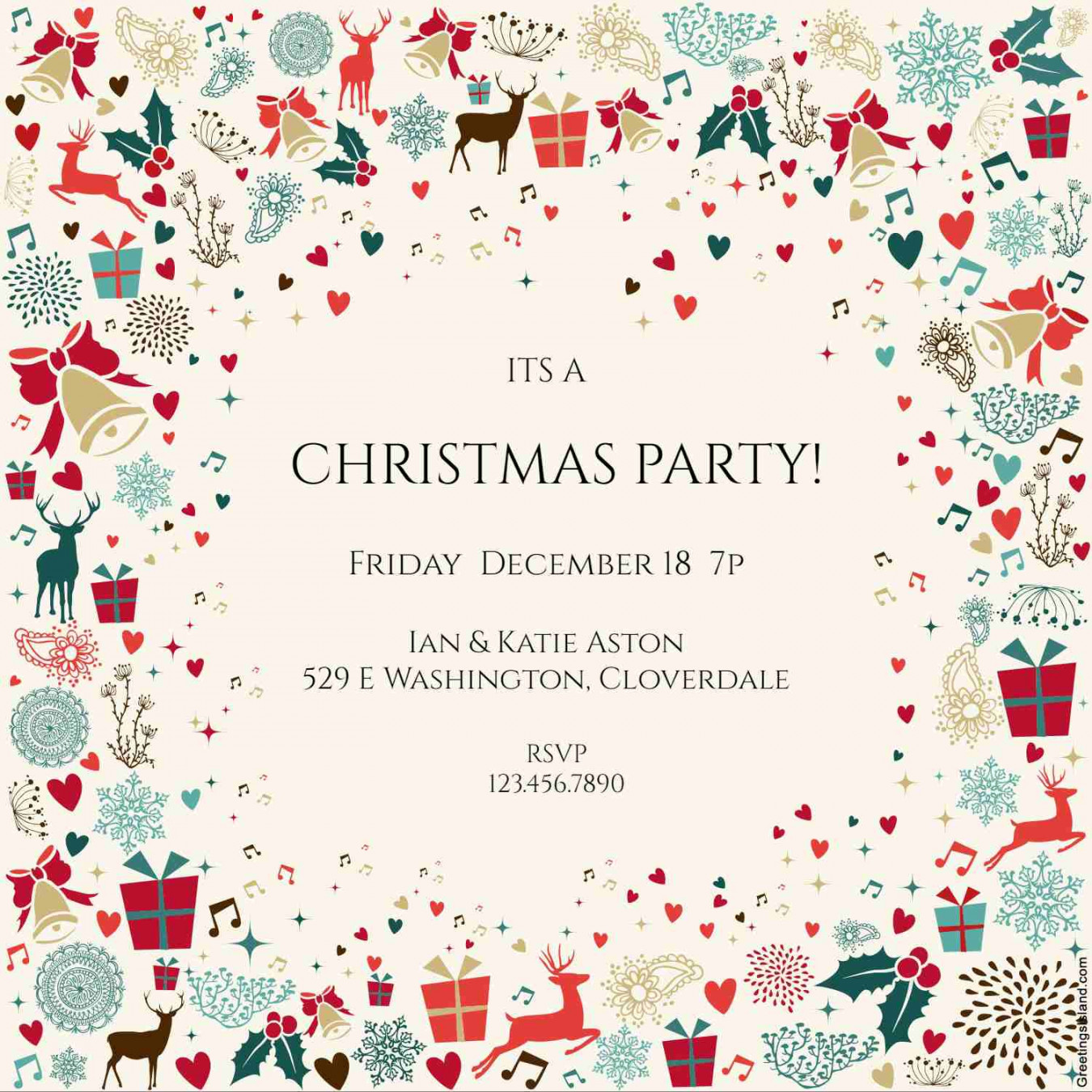 Free Christmas Party Invitations That You Can Print