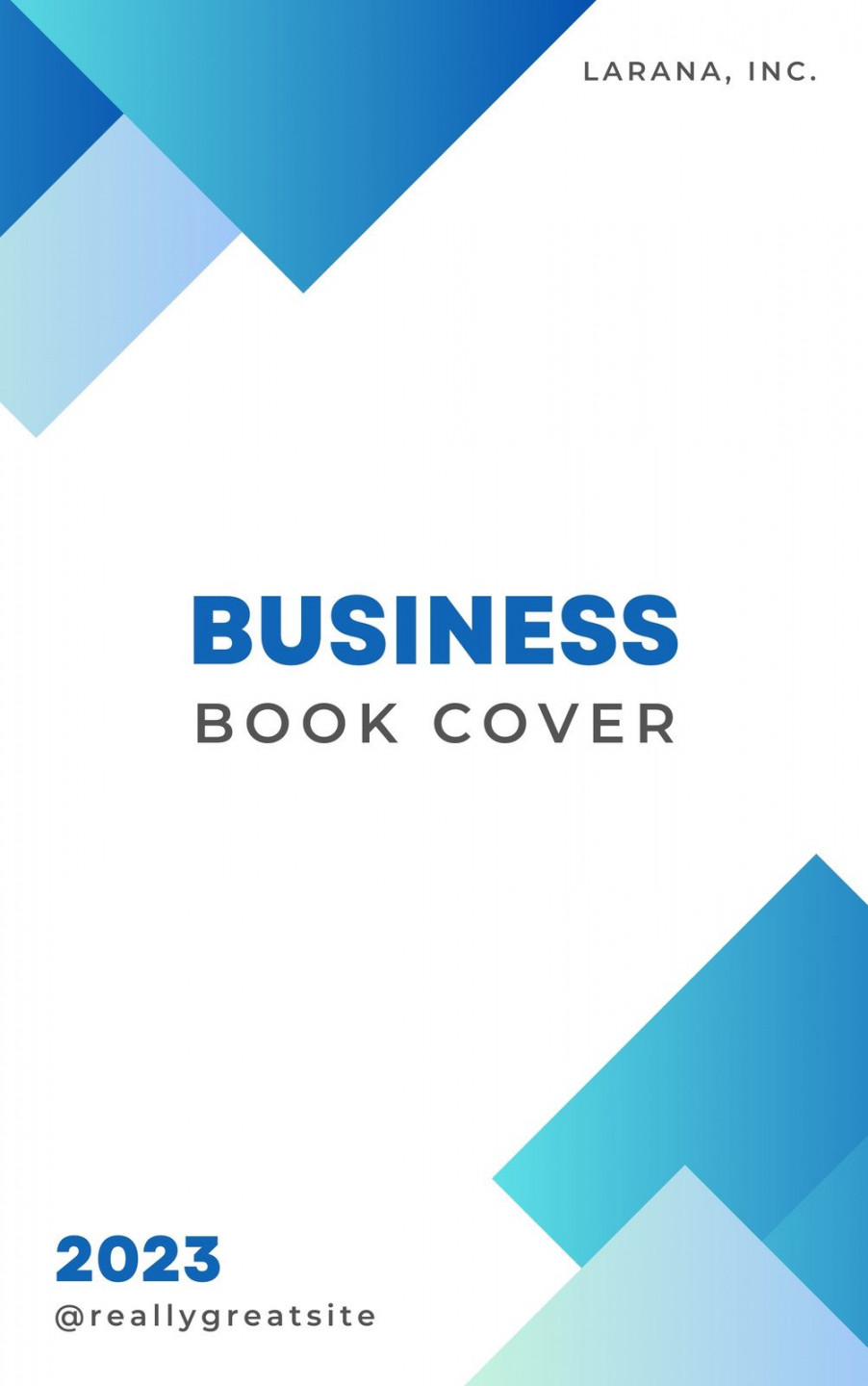 Free custom printable business book cover templates  Canva