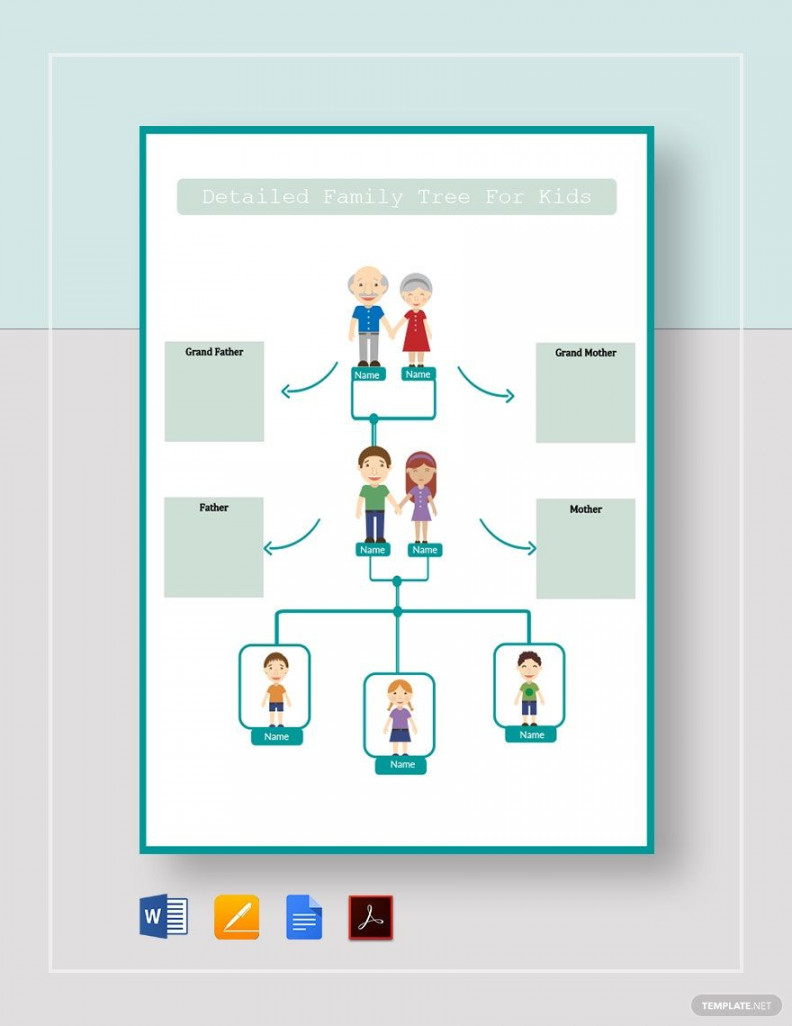 FREE Family Tree Google Docs - Template Download  Template