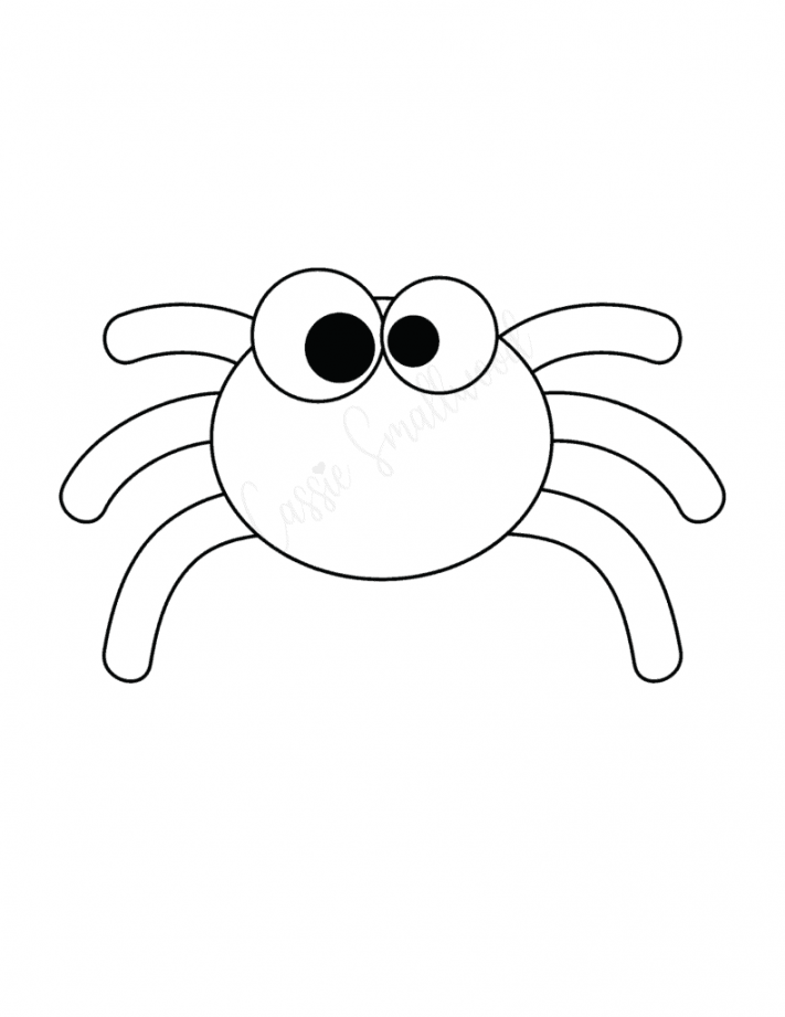 Free Printable Spider Templates - Cassie Smallwood