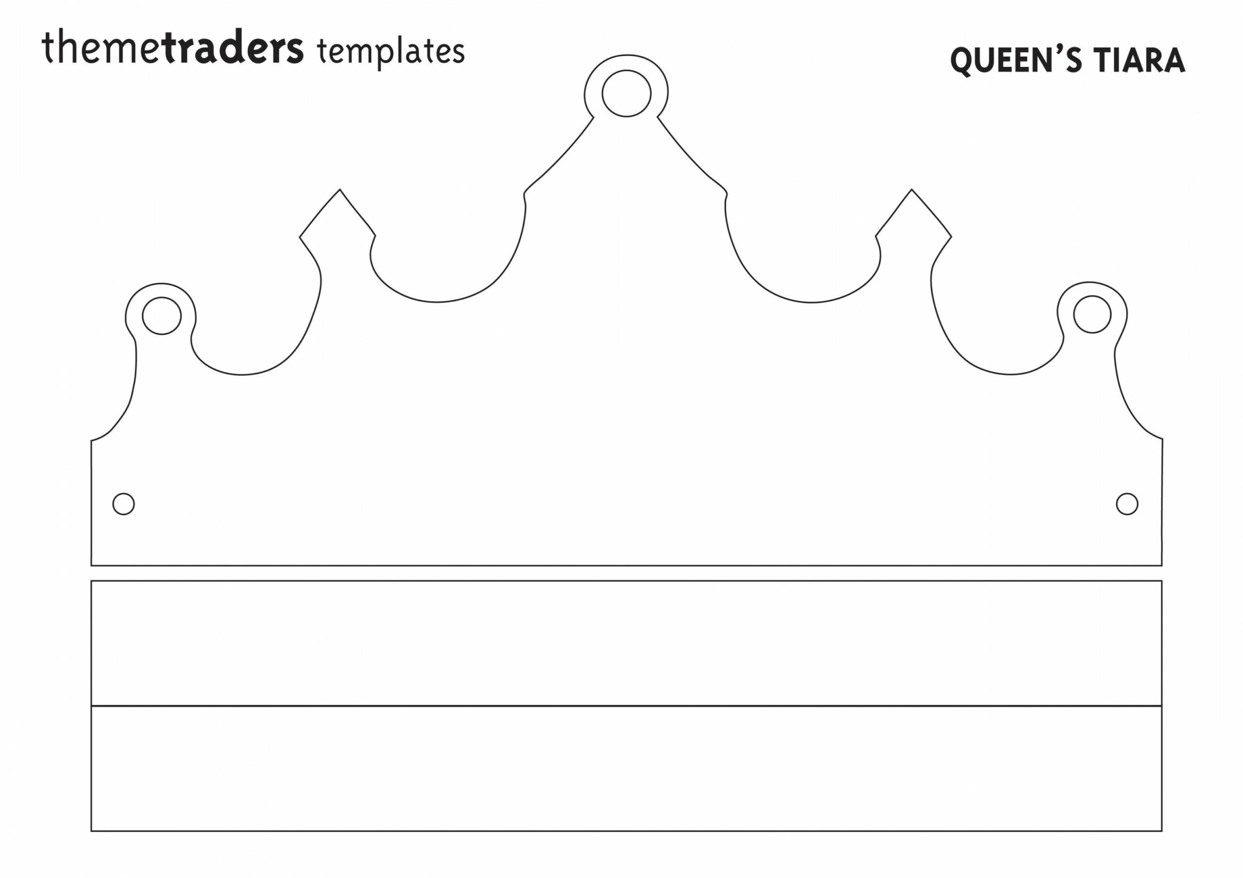 Paper+Crown+Templates+Printable  Crown template, Felt crown