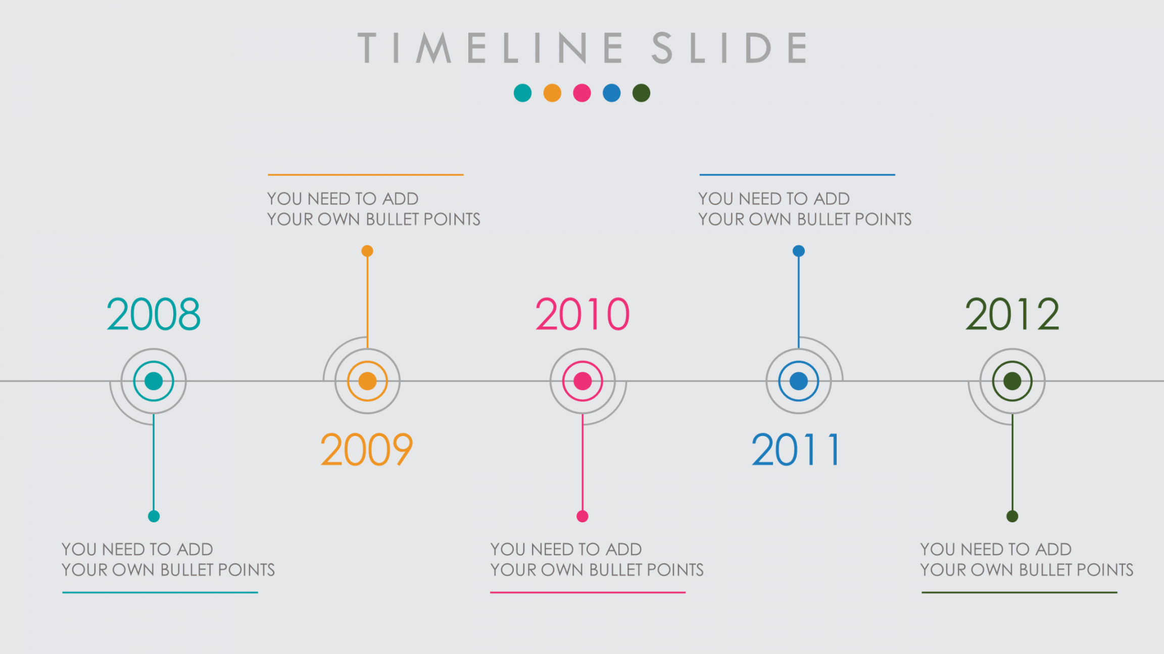 Animated PowerPoint Timeline Template - PowerPoint School