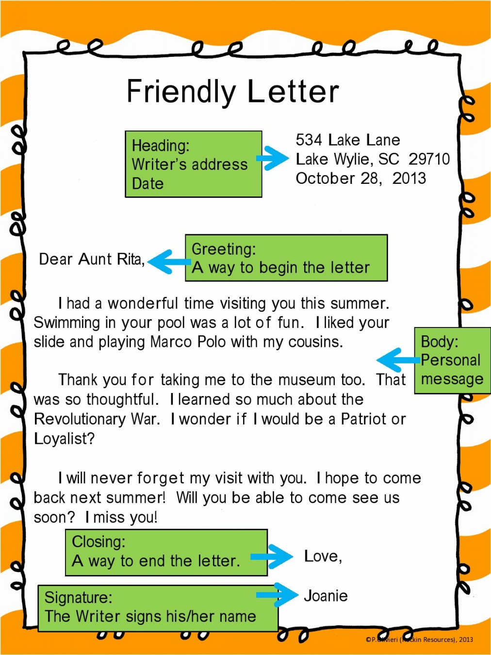 Best Friendly Letter Format Examples ᐅ TemplateLab