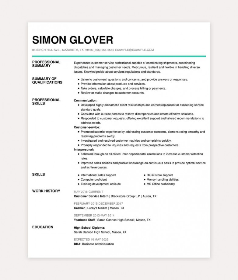 customer service resume examples and writing tips for