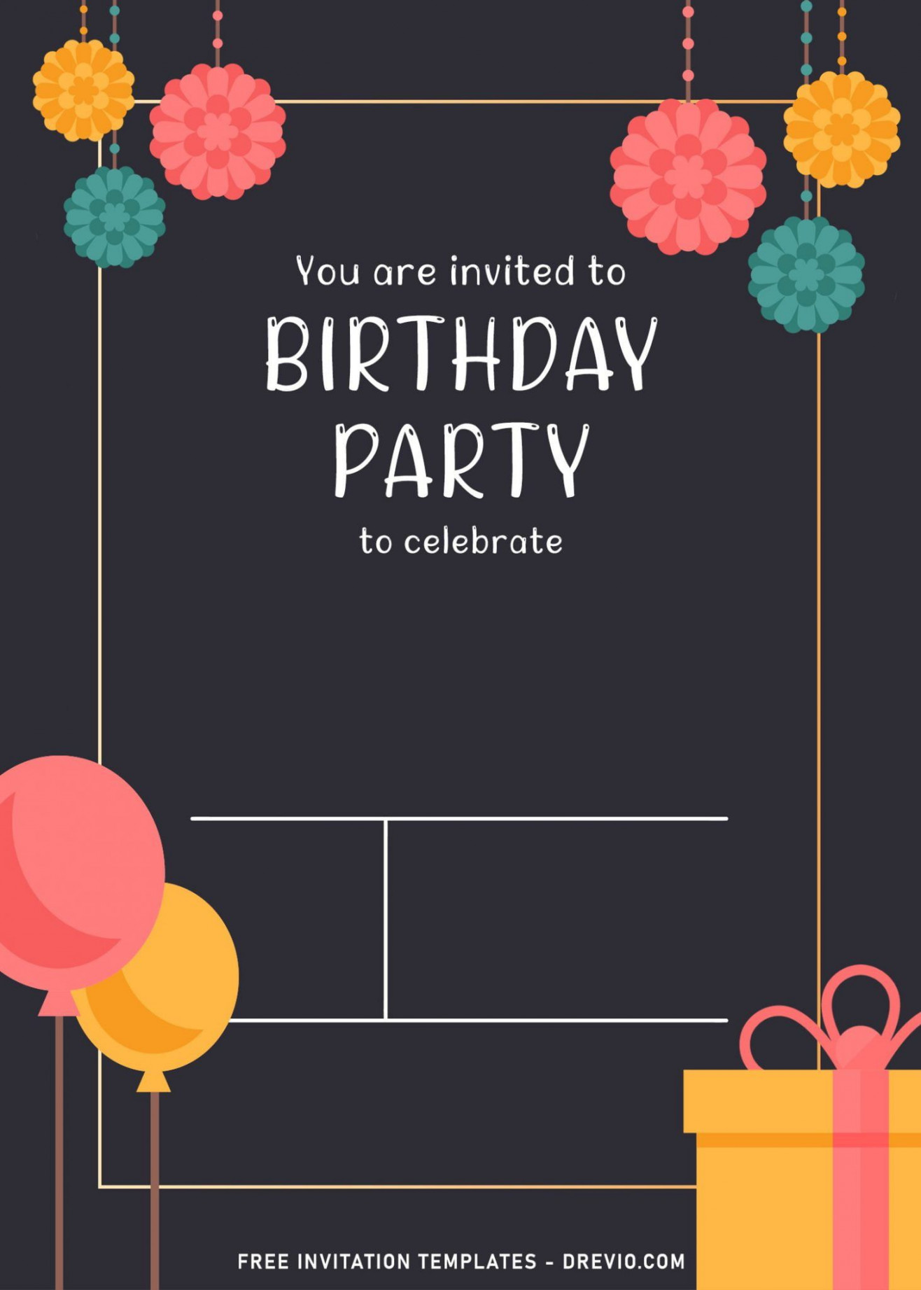 + Cute And Fun Birthday Invitation Templates For Any Ages