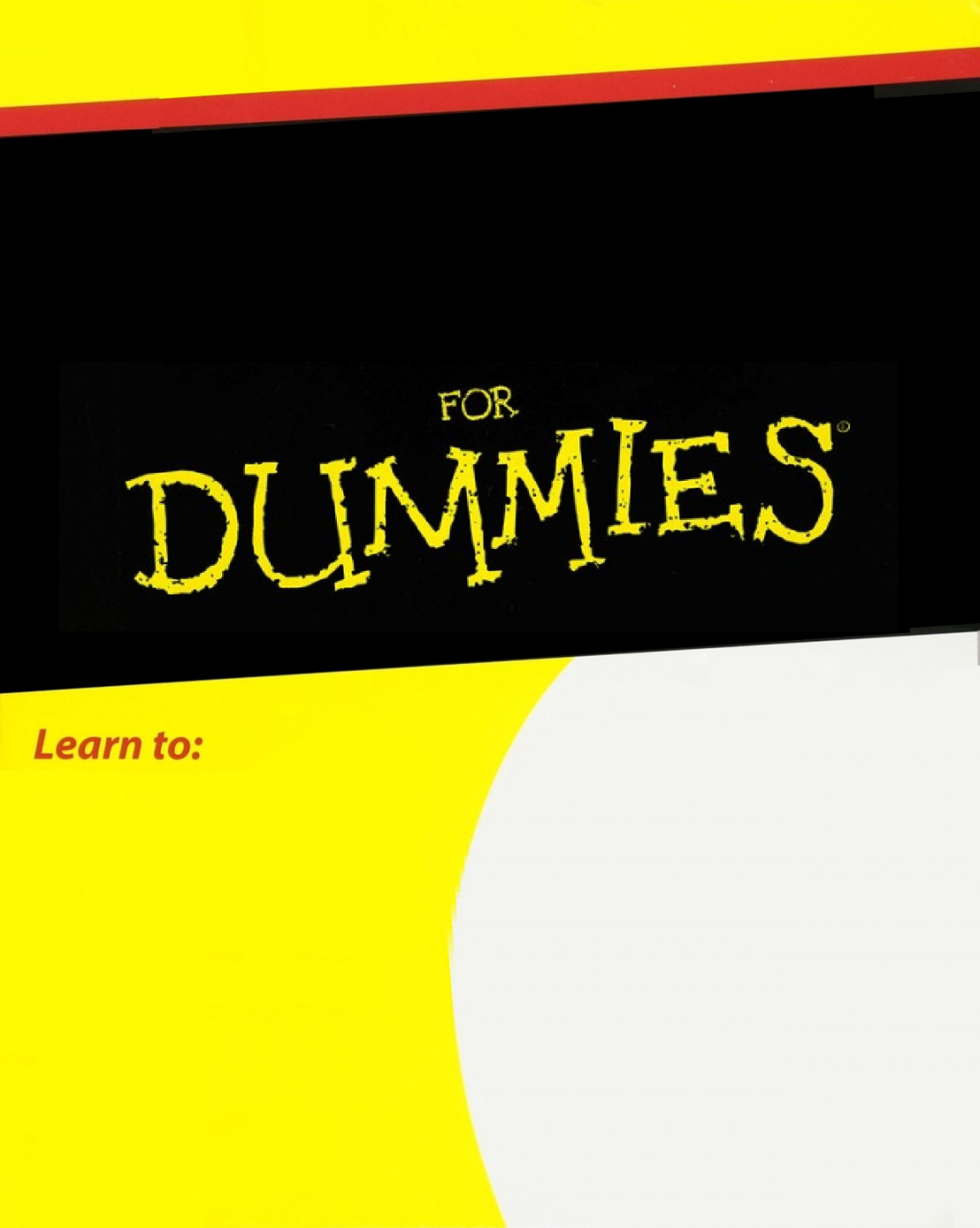 For Dummies (blank) : r/MemeTemplatesOfficial