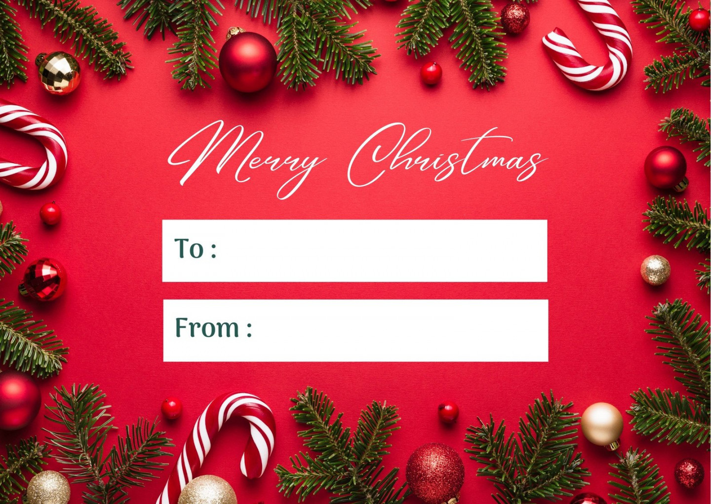 Free custom printable Christmas card templates  Canva