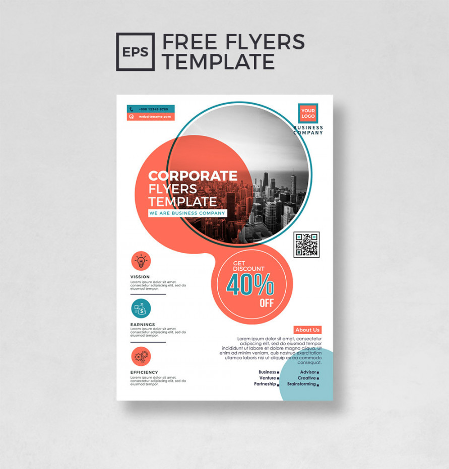 FREE FLYER TEMPLATE DOWNLOAD auf Behance