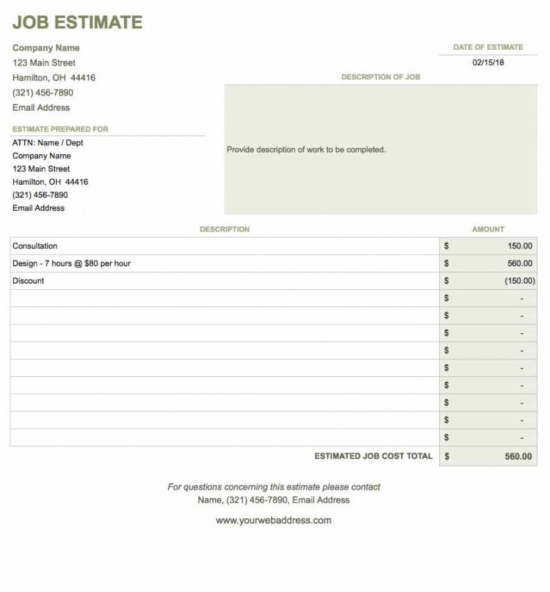 Free Google Docs Invoice Templates  Smartsheet