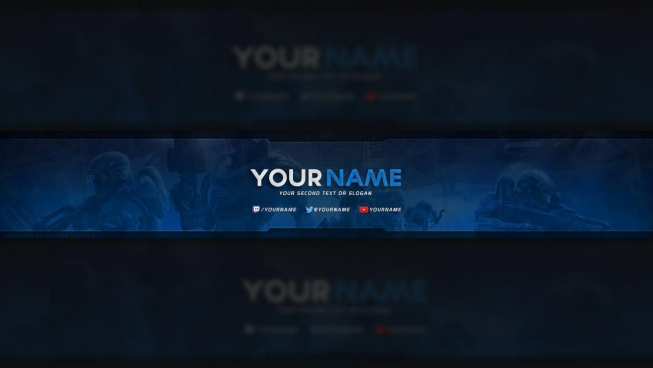 Free Youtube Banner  Youtube banner template, Youtube banners