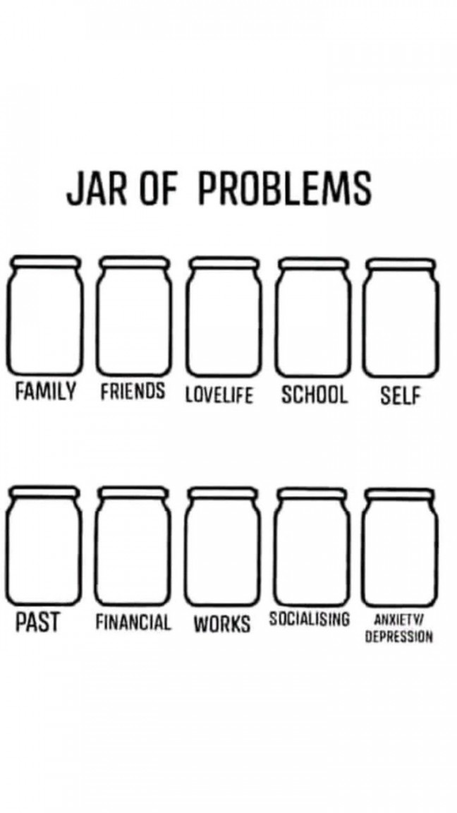 Jars of ___ ideas  fill the jars template, happy jar