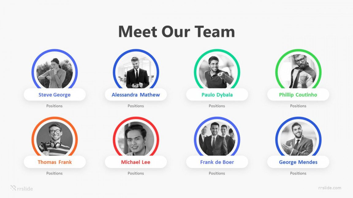 Meet Our Team Infographic Template  PPT & Keynote Templates