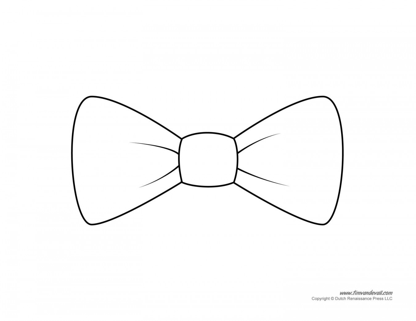 Paper Bow Tie Templates  Bow Tie Printables  Bow tie template