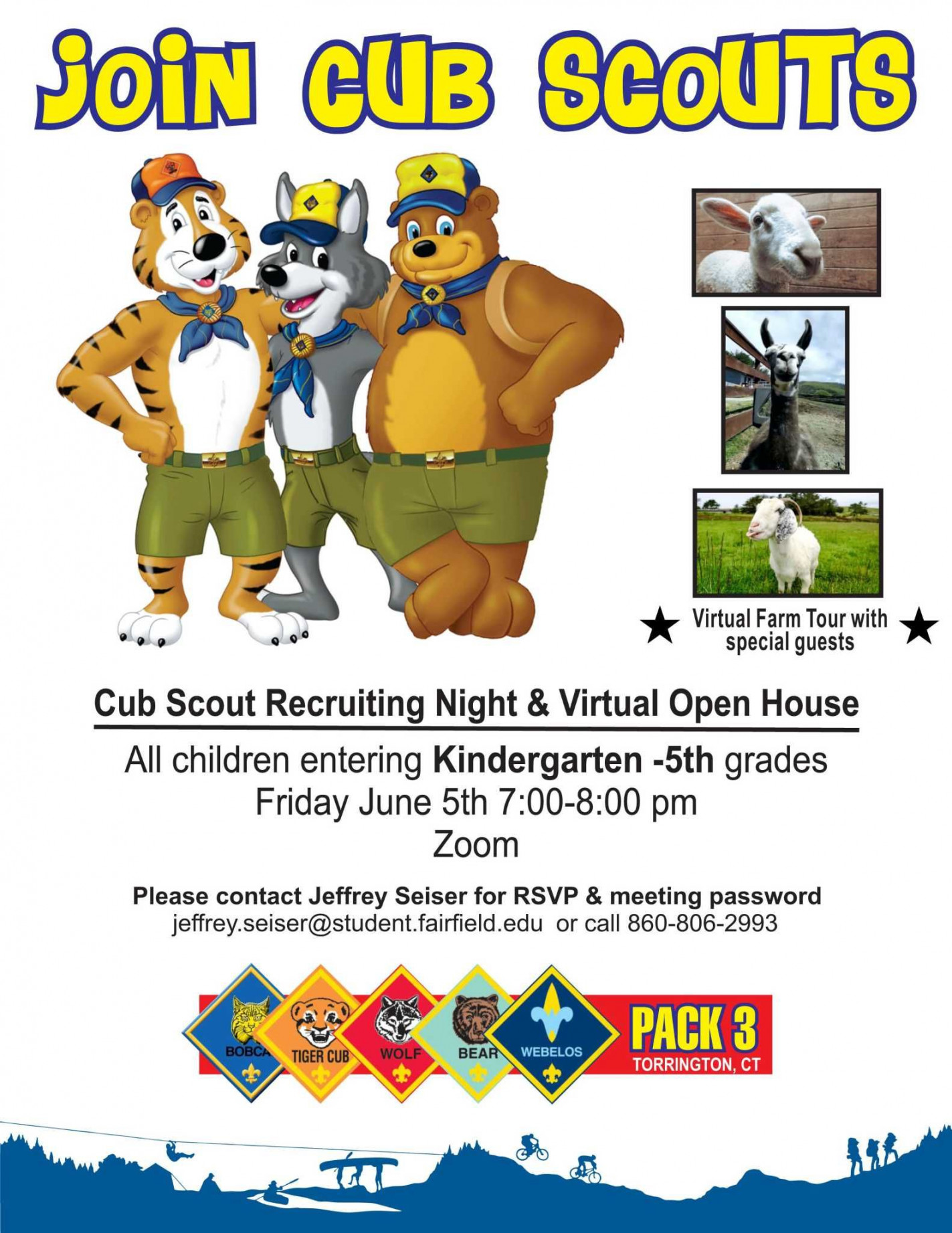 Pin on Scout Recruitment Flyer Template Free