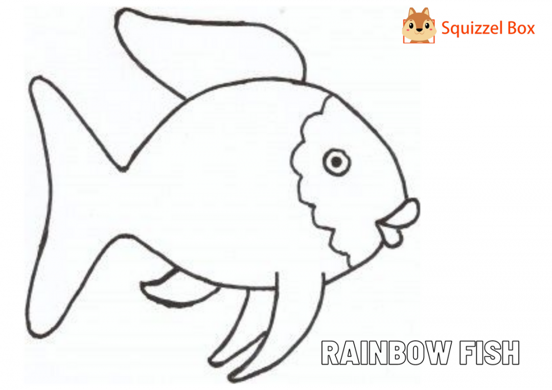 Rainbow Fish Craft – Squizzel Box