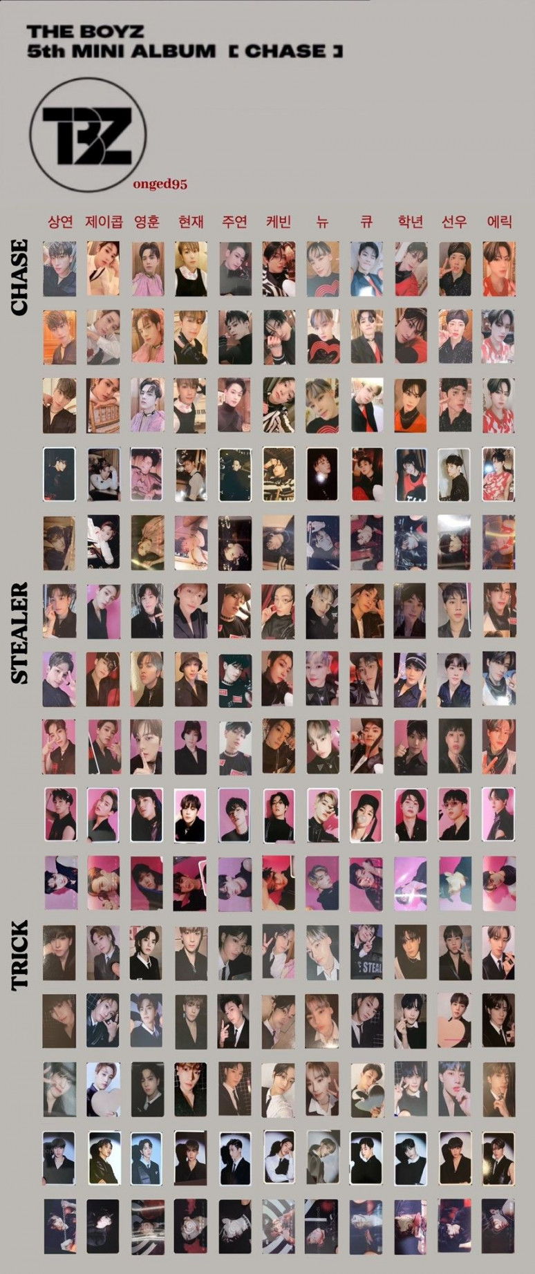 The boyz official PCs template ideas in   photocard