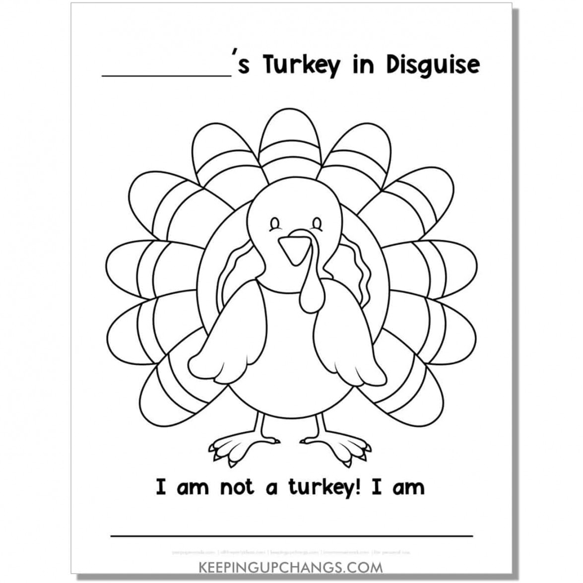 Best Free Disguise a Turkey Printables [Top Downloads!]