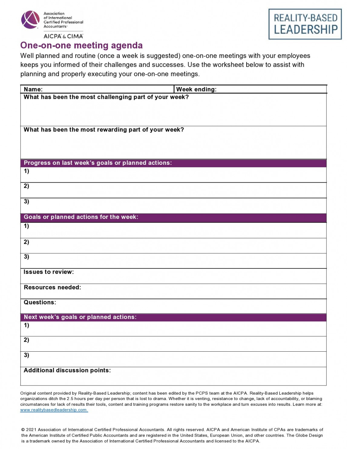 Best One to One Meeting Templates (% Free)