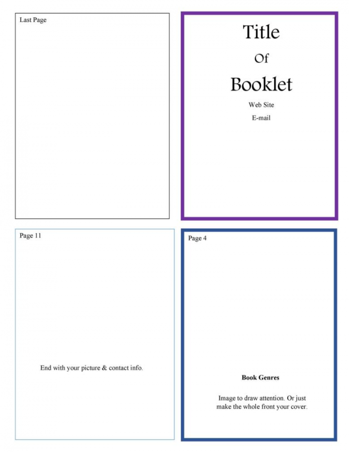 Download booklet template   Booklet template, Free booklet