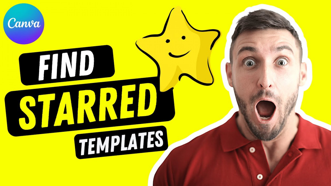 Find STARRED Templates on Canva