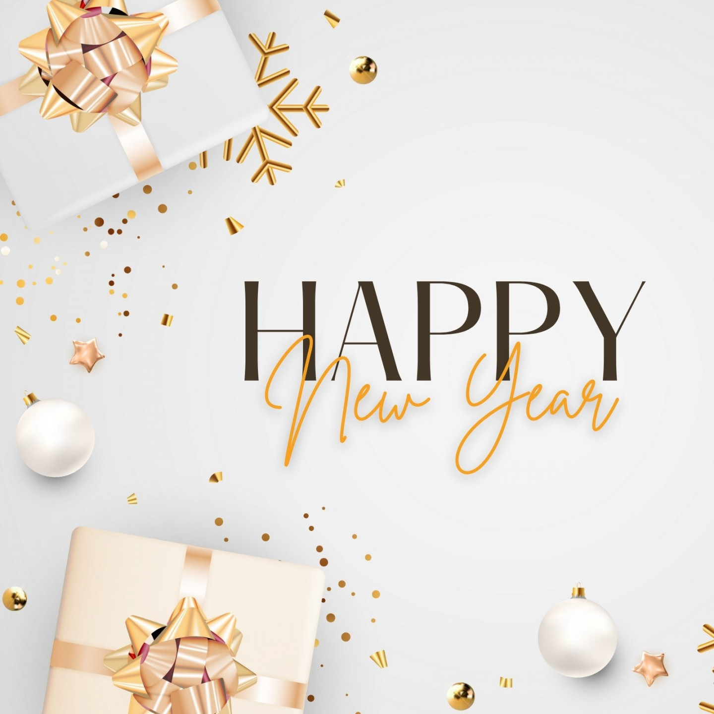 Free and customizable new year templates