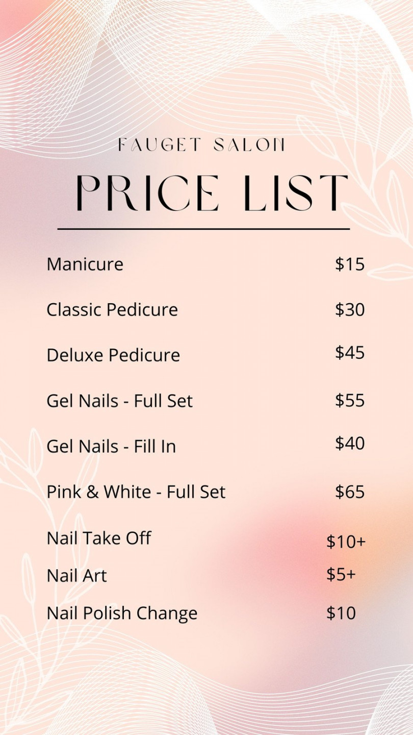 Free customizable price list templates  Canva