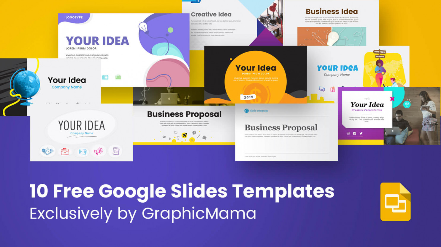 Free Google Slides Templates by GraphicMama