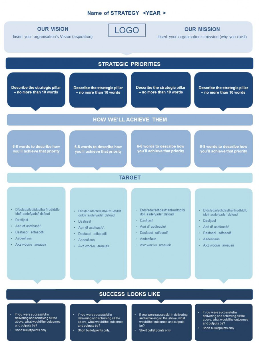 FREE Plan On A Page TEMPLATES - Tanarra Philanthropic Advisors