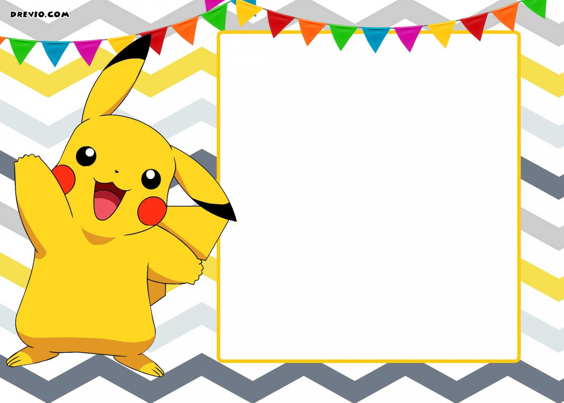 FREE Printable Pokemon Invitation Templates  Pokemon birthday