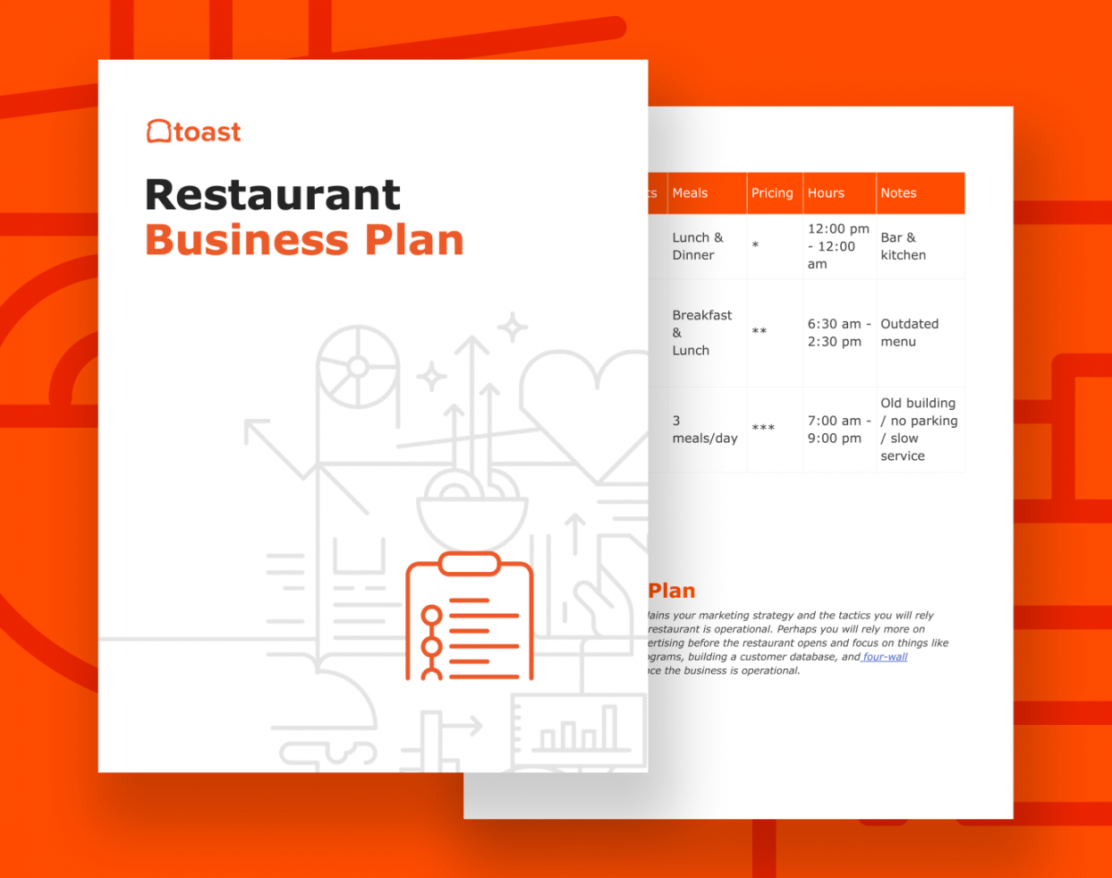 Free Restaurant Business Plan Template  Toast  Toast POS