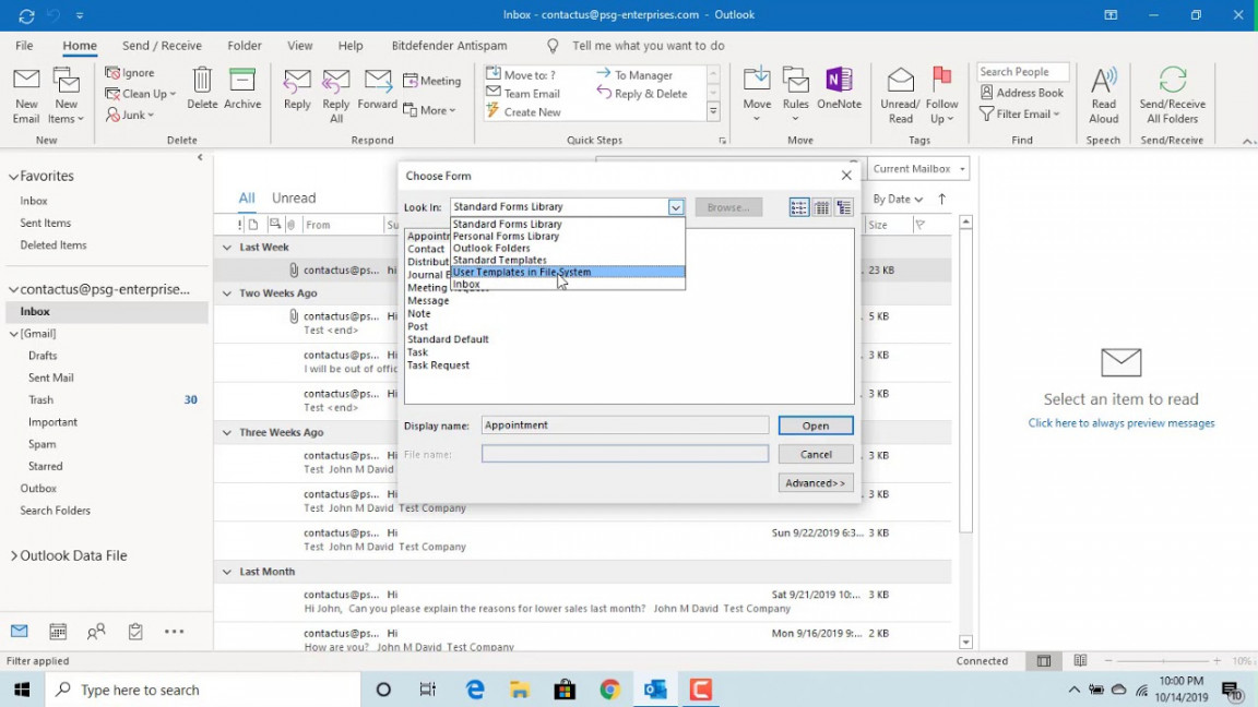 How to Create email templates in Outlook - Office