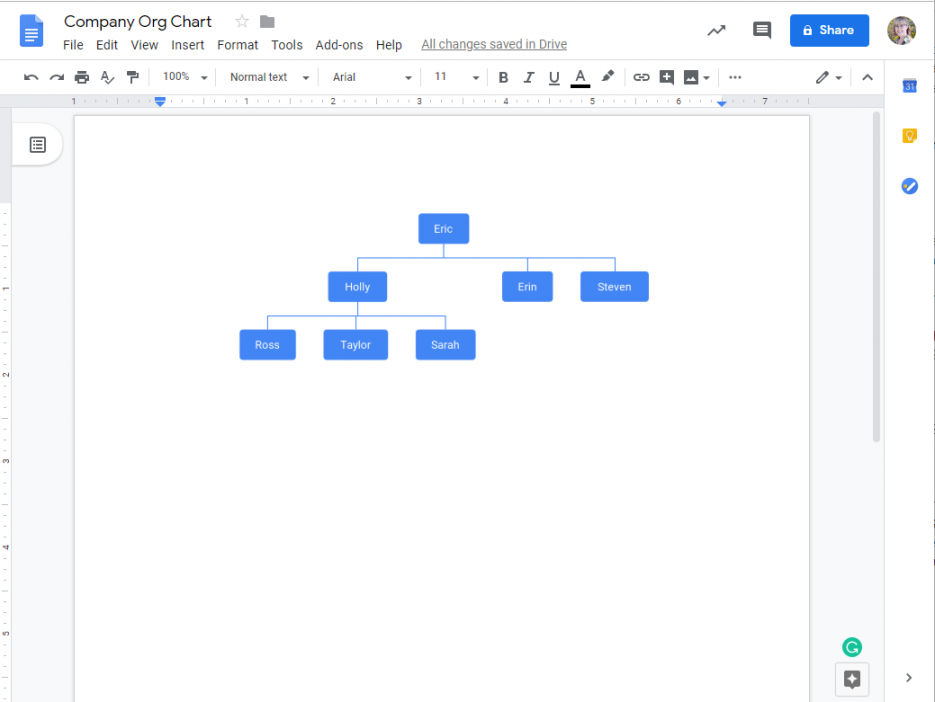 How to Make an Org Chart in Google Docs  Lucidchart Blog