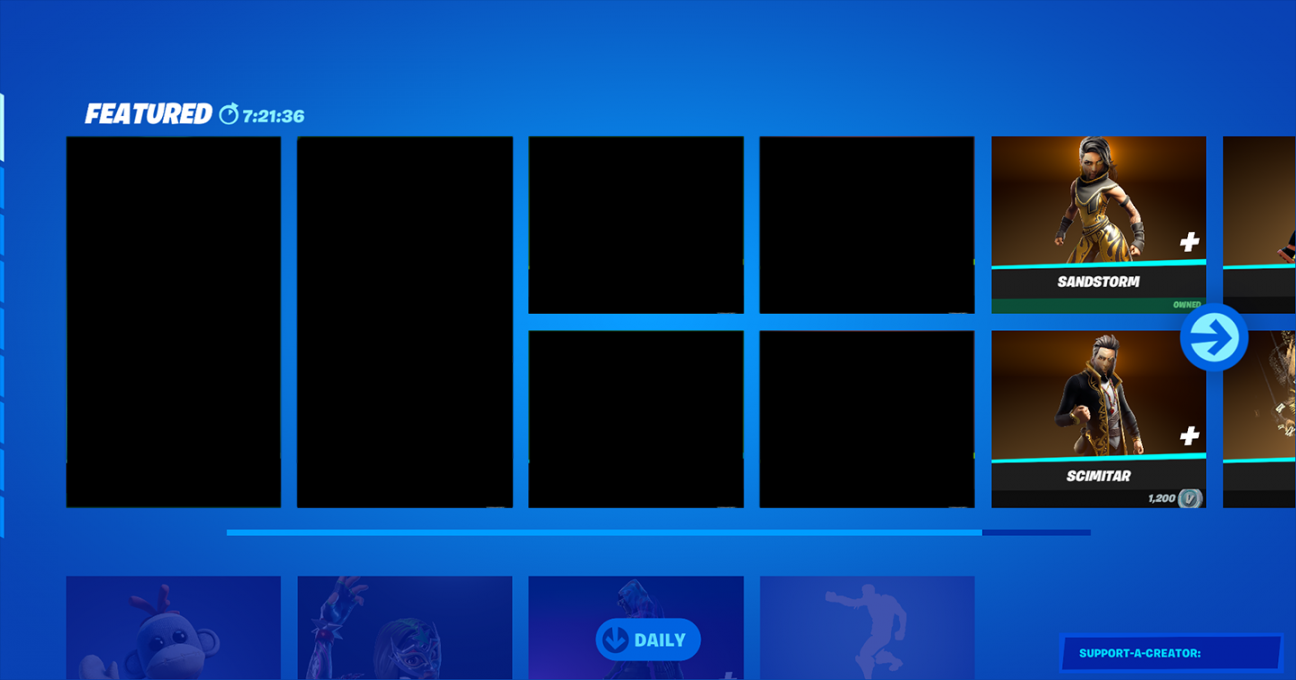 Made an item shop template for anyone who ever needs to make item