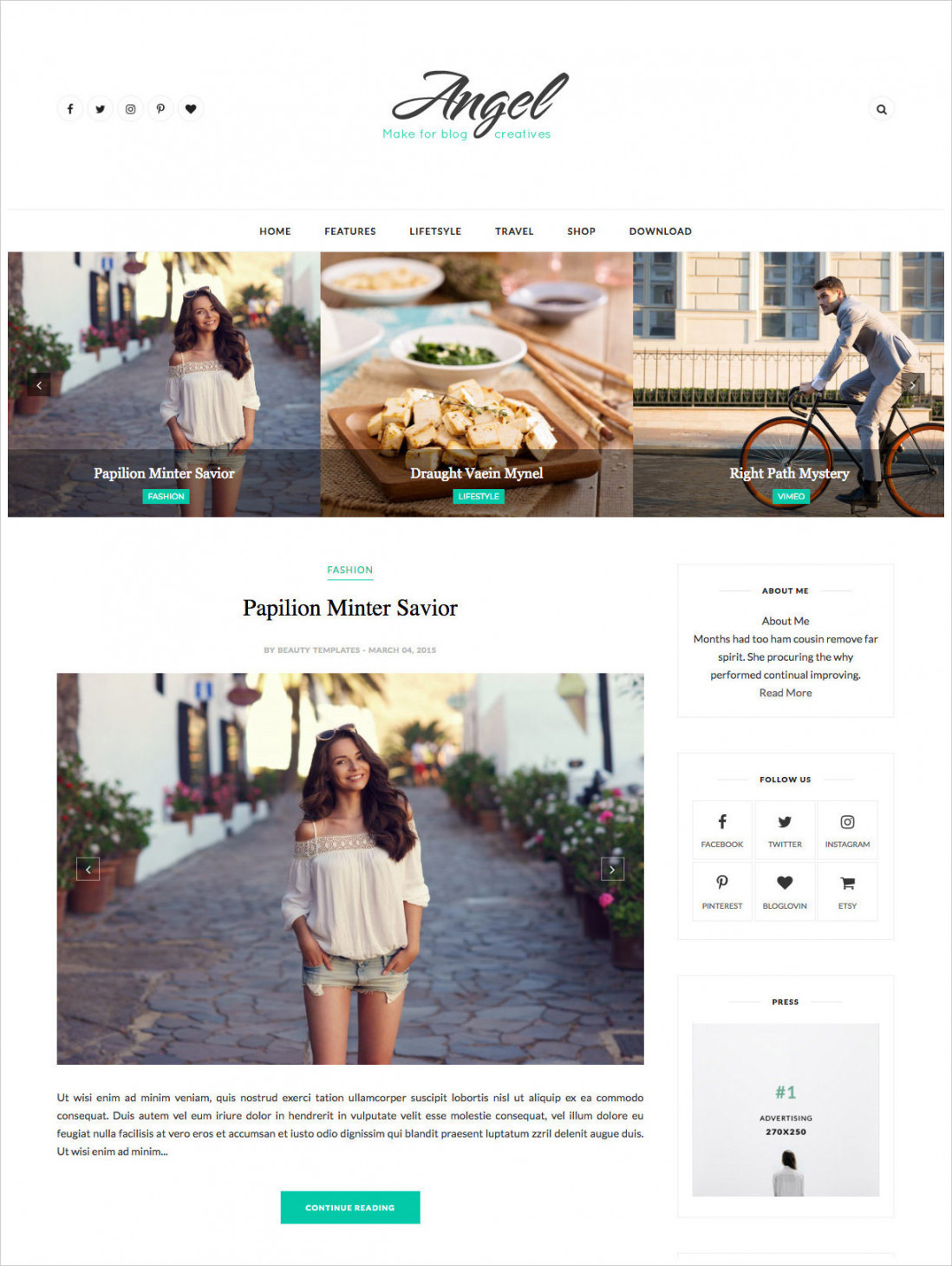 Most Beautiful Blogger Templates to Download - Hongkiat