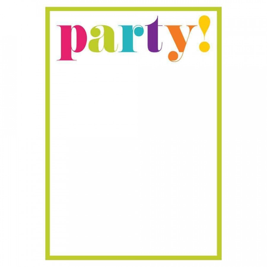 Party Invitations -  Blank Invitations &  Envelopes – Caspari