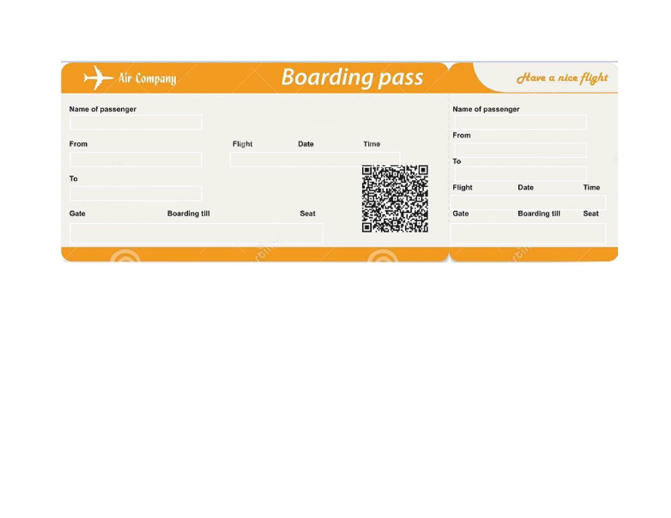 Real & Fake Boarding Pass Templates - % FREE ᐅ TemplateLab