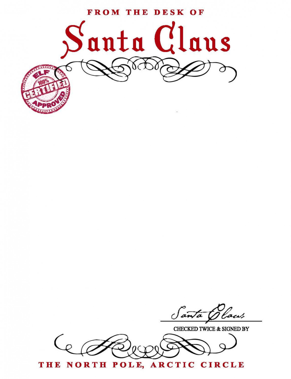 Santa claus letter template, Santa letter template, Santa template