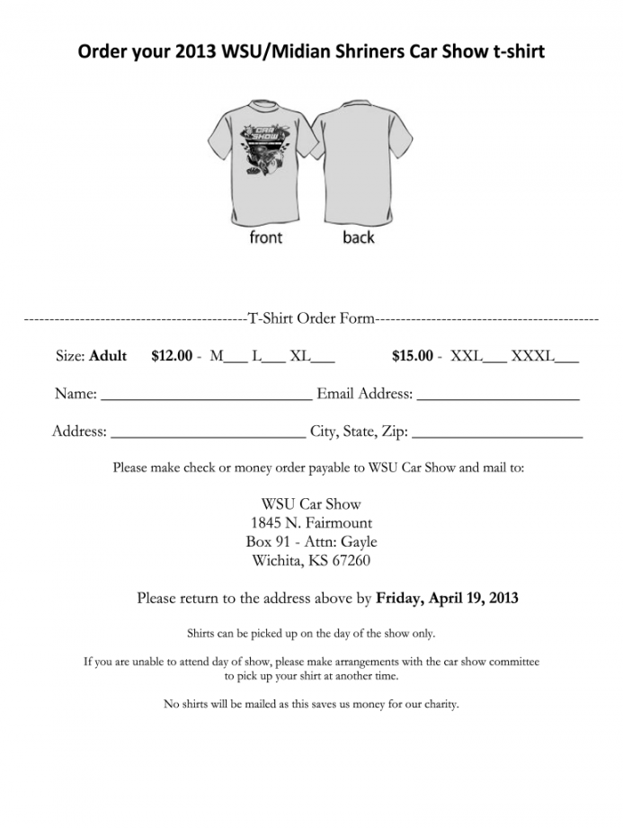 T Shirt Order Form Template Google Docs - Fill Online, Printable