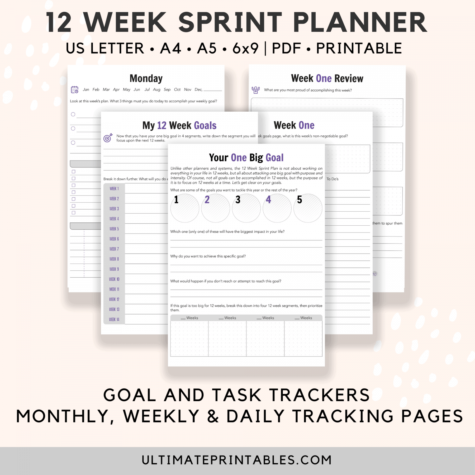 Week Year Planner - Ultimate Printables