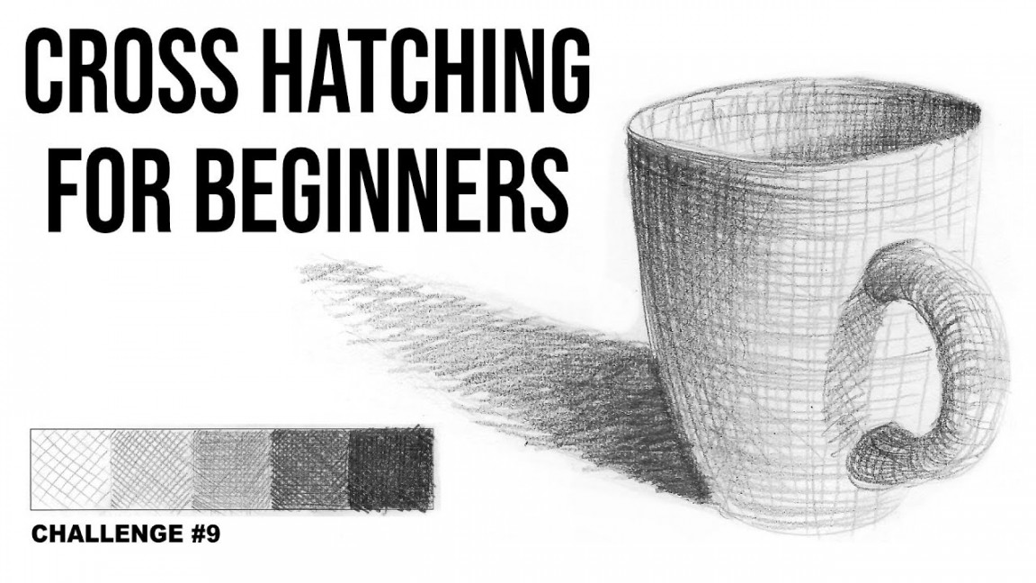 Cross Hatching for Beginners - Art Challenge #