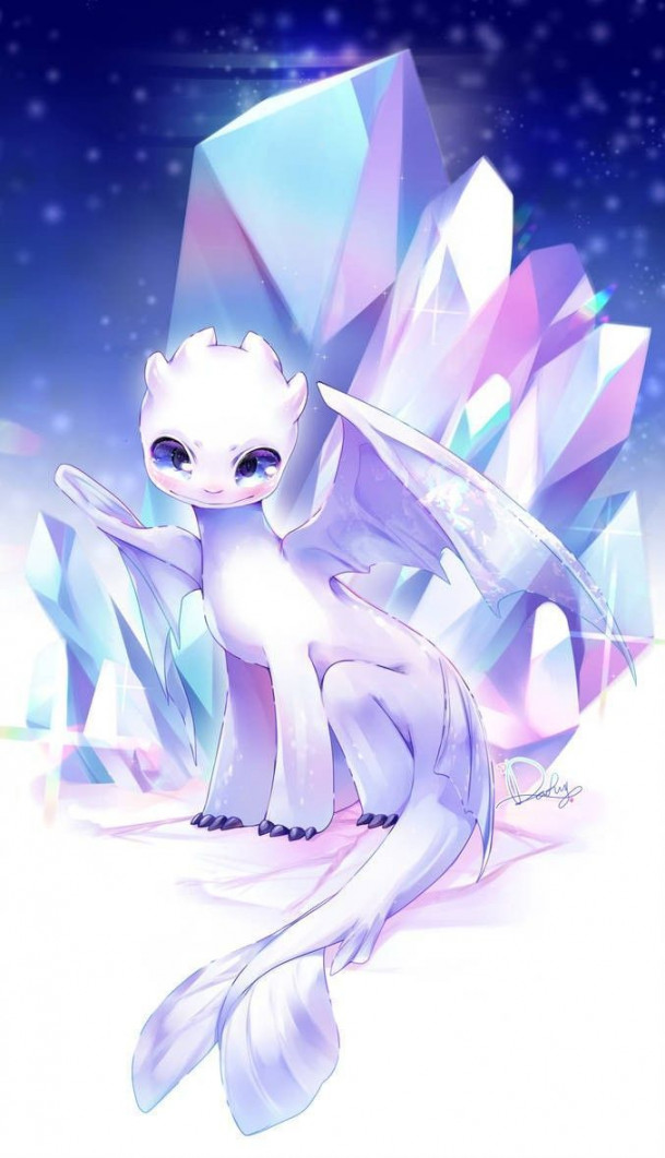 cute kawaii anime dragon  Cute dragons, How train your dragon