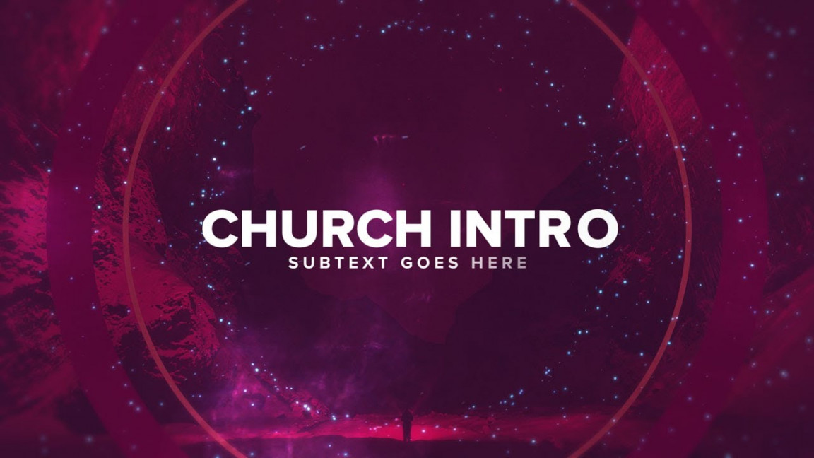 FREE After Effects Template - Church Intro