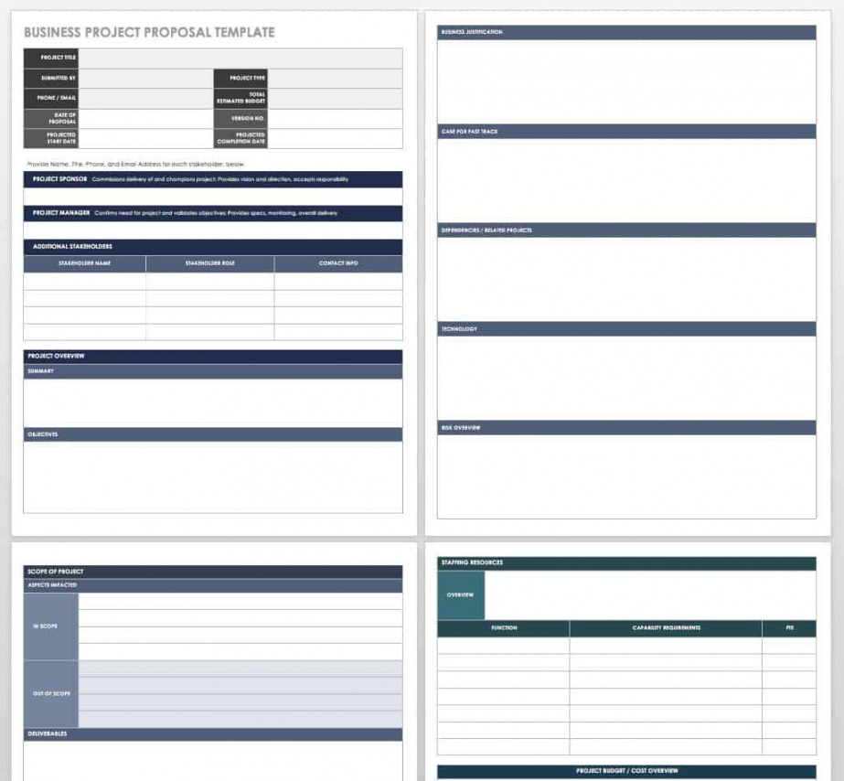 Free Project Proposal Templates + Tips  Smartsheet