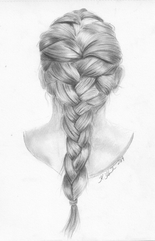 French Braid by ladyatropos on DeviantArt  How to draw hair