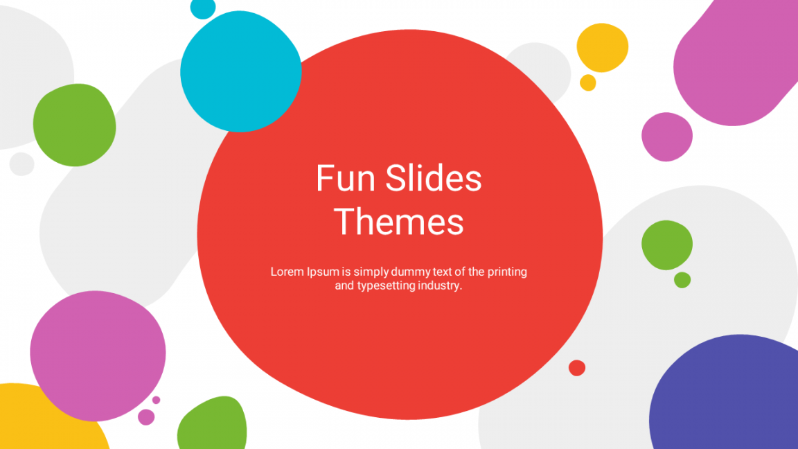 Fun Themed Google Slides and PPT Template for Presentation