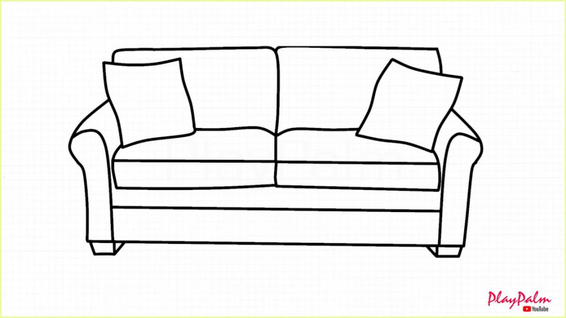 How to draw a Sofa